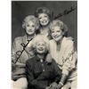 Image 1 : The Golden Girls cast signed photo