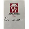Image 1 : John R. Wooden Classic Gene Keady and Gary Williams signed program