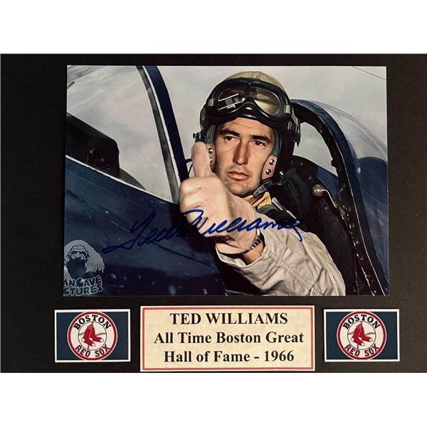 Boston Red Sox Ted Williams signed photo