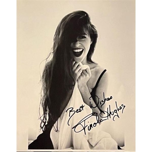 Staying Alive Finola Hughes signed photo