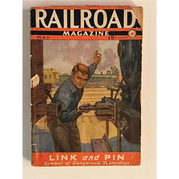 1941 Railroad Pulp Magazine