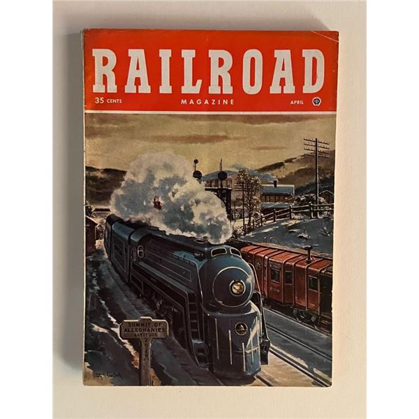 1948 Railroad Pulp Magazine