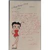 Image 1 : Keisha signed letter on Betty Boop stationary