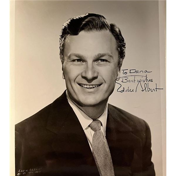 Green Acres Eddie Albert signed photo