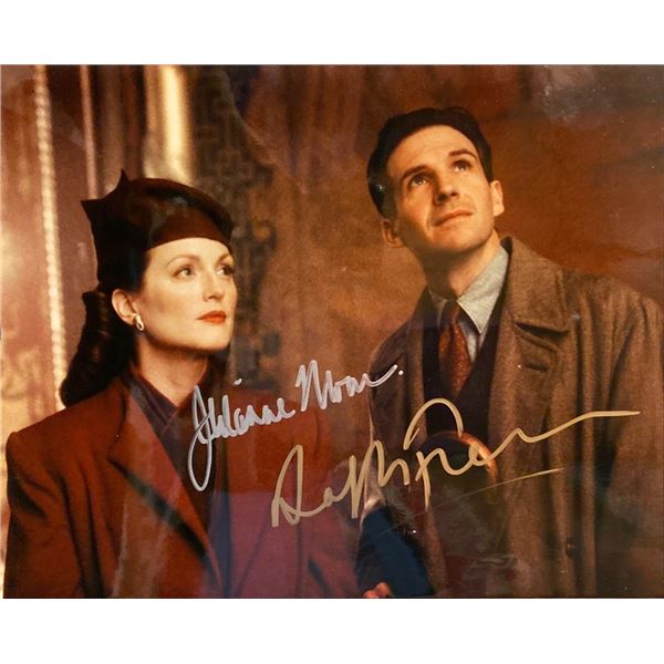 The End of the Affair Julianne Moore and Ralph Fiennes signed movie photo