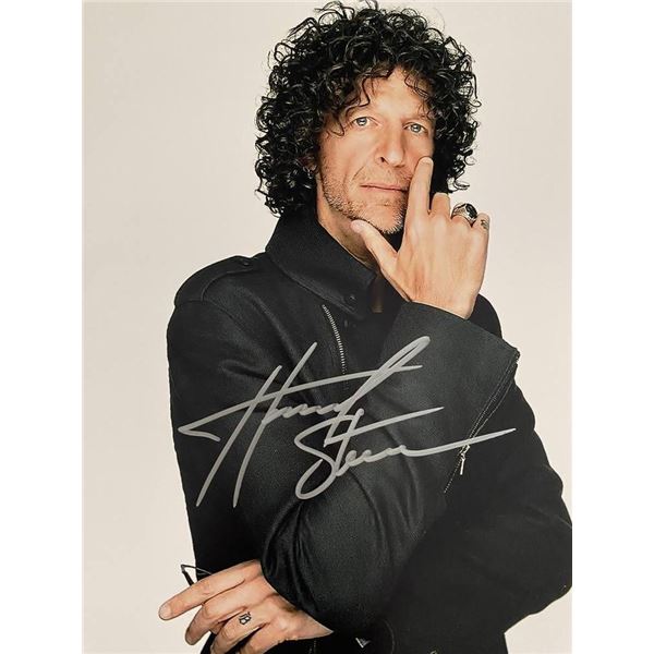 Radio Host Howard Stern signed photo