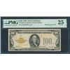 Image 1 : 1928 $100 Gold Certificate PMG 25