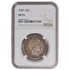 Image 1 : 1907 Barber Half Dollar NGC VF25
