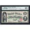 Image 1 : 1863 $5 Legal Tender Note PMG 65EPQ
