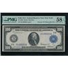 1914 $100 New York FRN PMG 58EPQ
