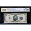 1934A $5 STAR Silver Certificate PCGS 65PPQ