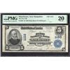 Image 1 : 1902 $5 Manchester NH National PMG 20