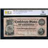 1864 $500 T-64 Confederate PCGS 58