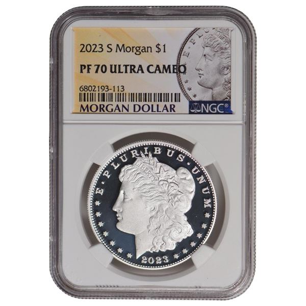 2023-S $1 Morgan Silver Dollar Commemorative Proof Coin