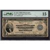 Image 1 : 1918 $1 STAR New York FRBN PMG 15
