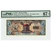 2011 $1 Stranger Tides Disney Dollar PMG 67EPQ