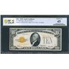 Image 1 : 1928 $10 Gold Certificate PCGS 45