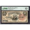 1886 $10 Tombstone Silver Certificate PMG 12