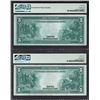 Image 2 : Lot of Two Consecutive 1914 $5 Chicago FRN PMG 45