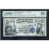 Image 1 : 1882 $100 Cedar Rapis IA Date Back National PMG 40EPQ
