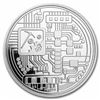 Image 2 : Bitcoin 1 oz Silver Round Coin