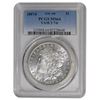 1887/6 $1 Morgan Silver Dollar PCGS MS64