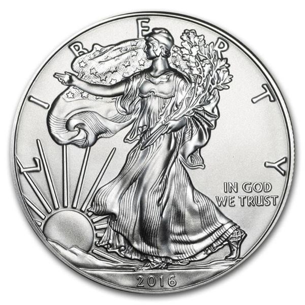 2016 American Silver Eagle 1oz BU Coin