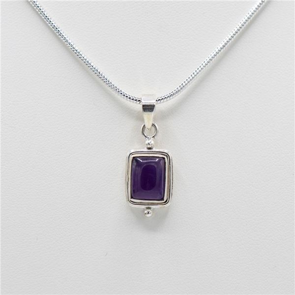Beautiful Natural 2.5 Ct Amethyst Pendant