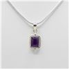 Beautiful Natural 2.5 Ct Amethyst Pendant