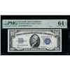 1934B $10 Silver Certificate PMG 64EPQ