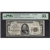 1929 $50 Summerville PA National PMG 35