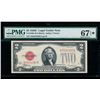 Image 1 : 1928E $2 Legal Tender Note PMG 67EPQ