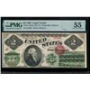 Image 1 : 1862 $2 Legal Tender Note PMG 55