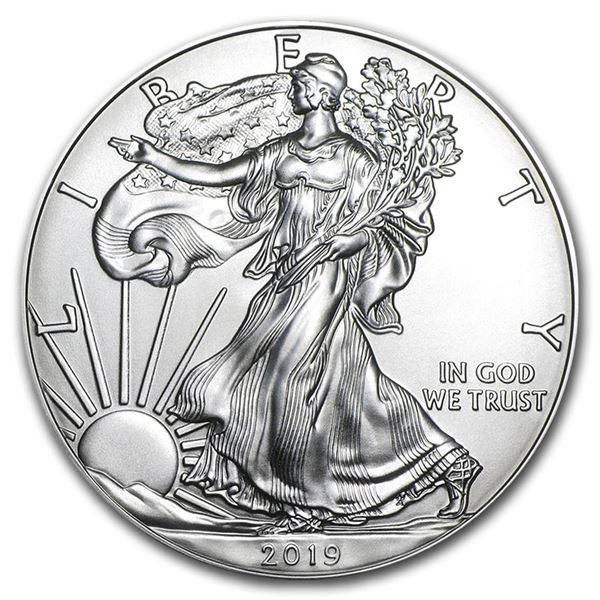 2019 American Silver Eagle 1oz BU Coin