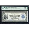 Image 1 : 1918 $1 STAR Note New York FRBN PMG 65EPQ