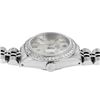 Image 4 : Rolex Ladies Stainless Steel Diamond Bezel Date Watch