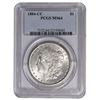 Image 1 : 1884-CC $1 Morgan Silver Dollar PCGS MS64