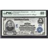 1902 $5 Williamsport PA National PMG 40EPQ