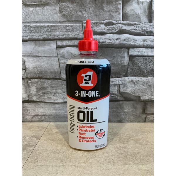 3 in 1 Multipurpose Oil - Long Lasting - 8 FL OZ