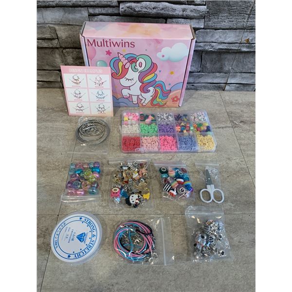 Multiwins 1200 PCS Bracelet Making Kit For Girls 5-12