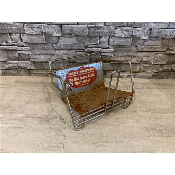 Vintage Baby Nester For Shopping Cart