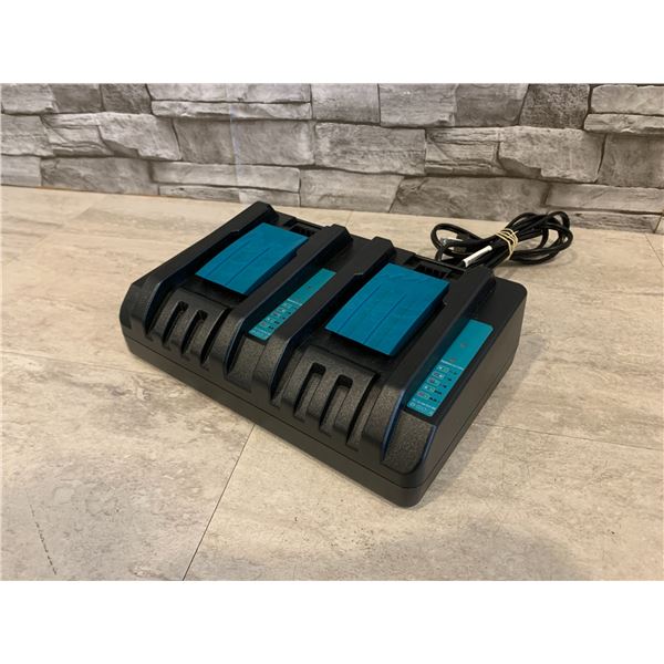 Aftermarket 18V Lithium Ion Makita Battery Dual Charger