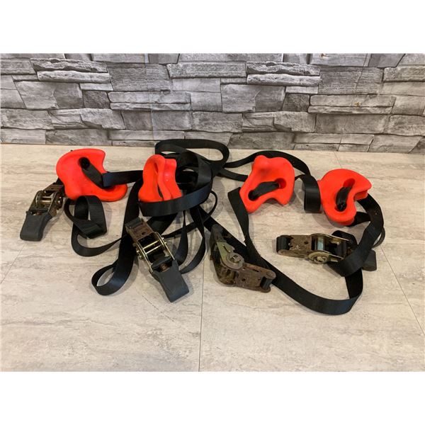4 x Portable Ratcheting Climbing Holds