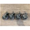 Image 1 : Lot of 4 Swivel Casters