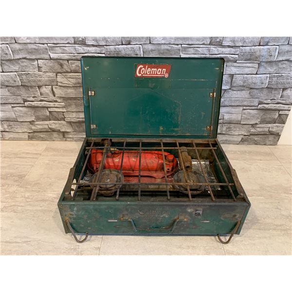 Vintage Coleman Two Burner Stove