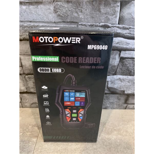 Motopower Professional Code Reader ODBII EOBD