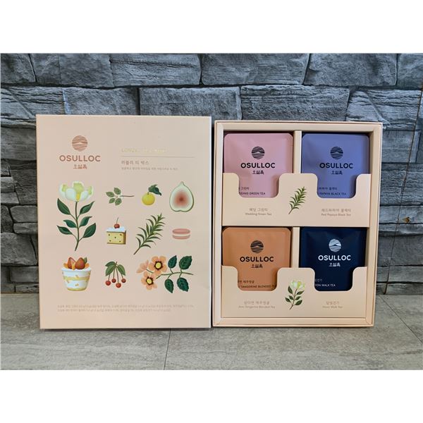 Lovely Tea Box - Korean Tea - 12 Pyramid Tea Bags