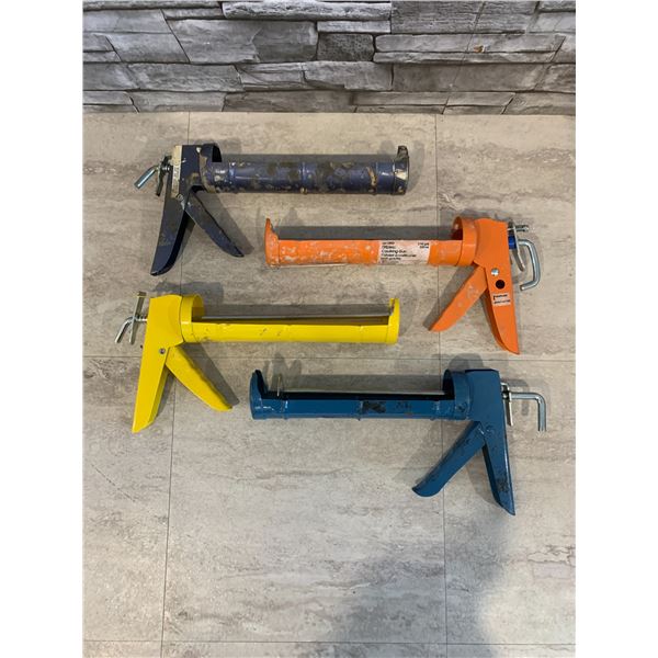 Lot of 4 Caulking Guns for Painters