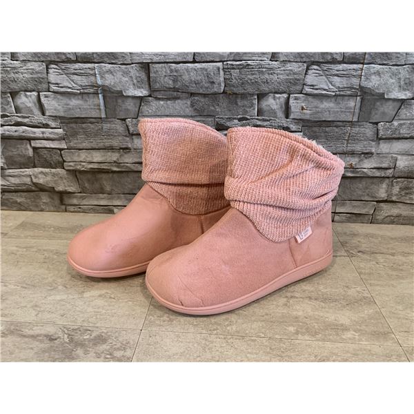Women's Micro Suede Bootie Slippers - Size XL