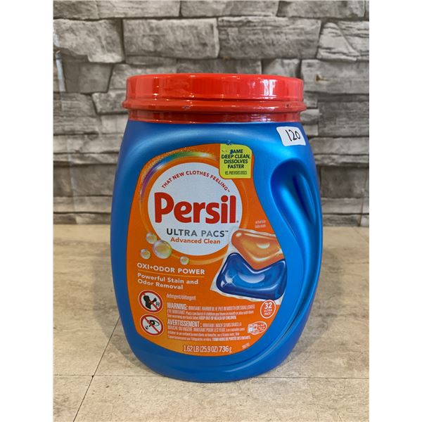 1.62lb Persil Ultra Pacs Advanced Clean Laundry Detergent